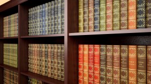 Law. 3D. Law Library Books