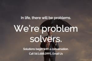 we are problem solvers